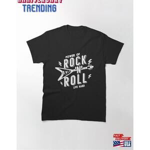 Rock N Roll Music Tshirt Classic